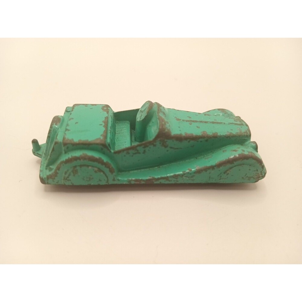 MIDGETOY Vintage Roadster Car Convertible Mint Green Diecast Rockford Illinois